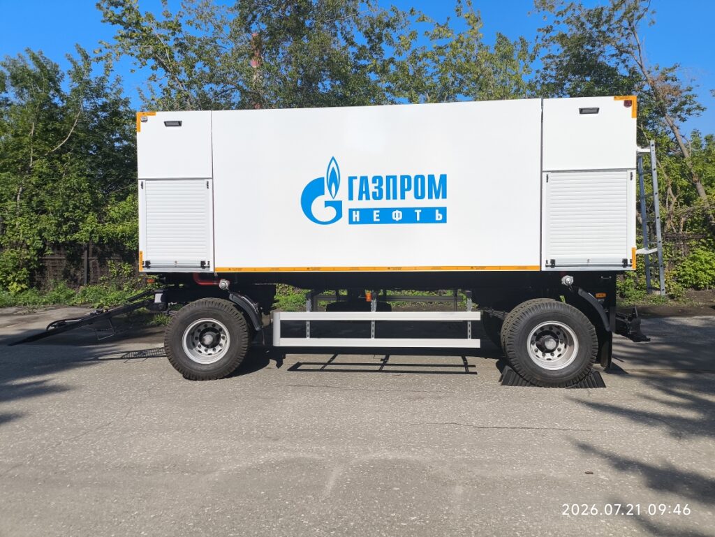 Прицеп-цистерна для пенообразователя