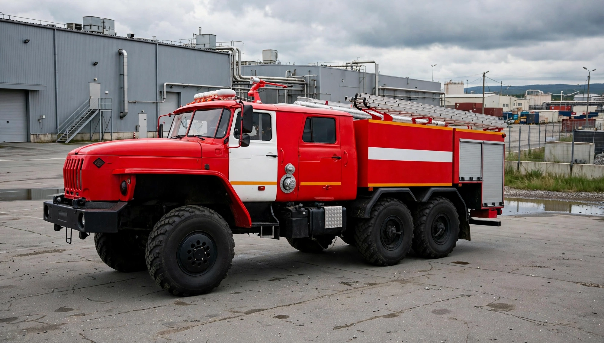 Пожарные автоцистерны
